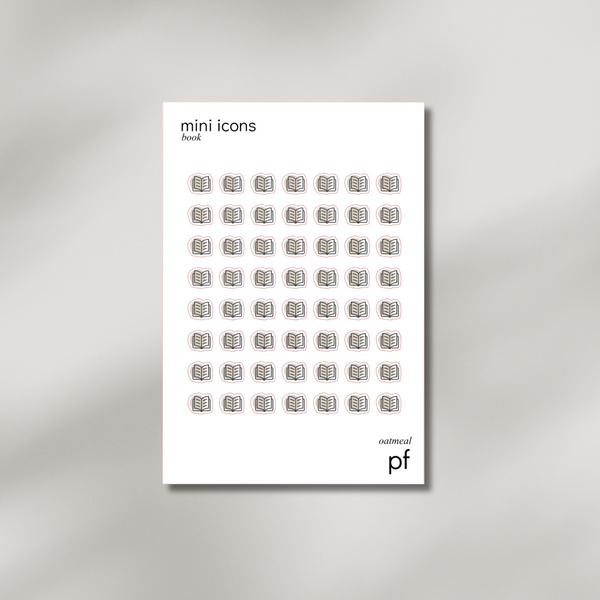 Mini Icons - Book