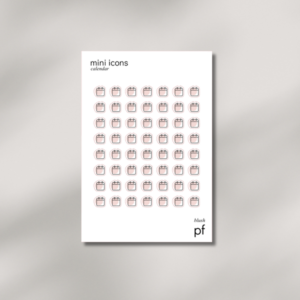Mini Icons - Calendar