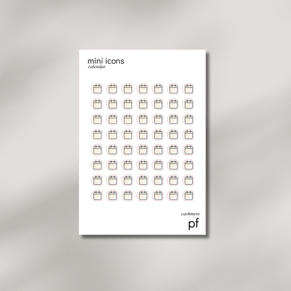 Mini Icons - Calendar