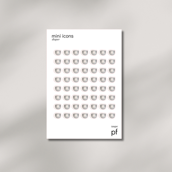 Mini Icons - Diaper