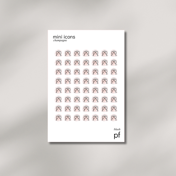 Mini Icons - Champagne