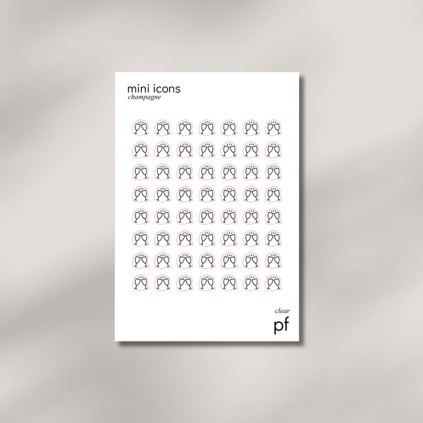 Mini Icons - Champagne
