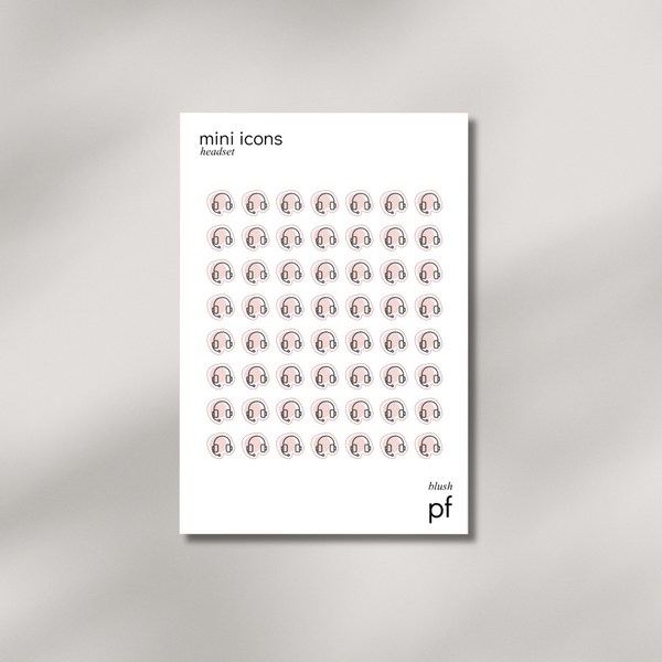 Mini Icons - Headset