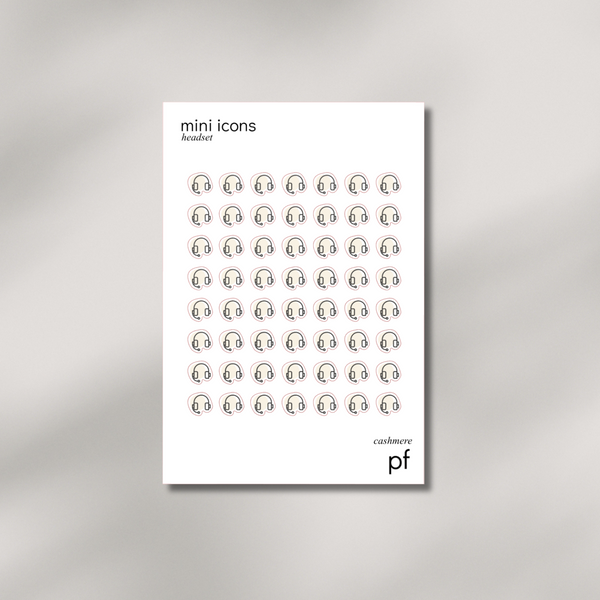 Mini Icons - Headset