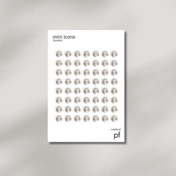 Mini Icons - Headset