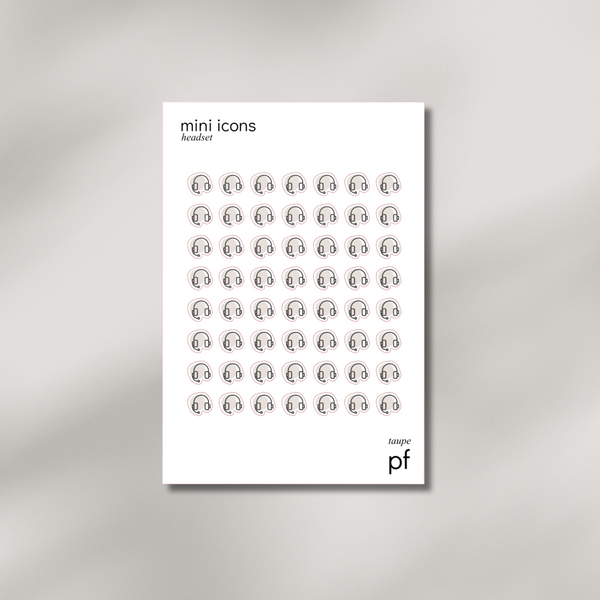 Mini Icons - Headset
