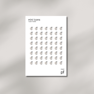 Mini Icons - Water Bottle
