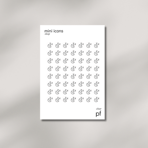 Mini Icons - Sleep