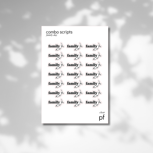 Combo Scripts - Family Day