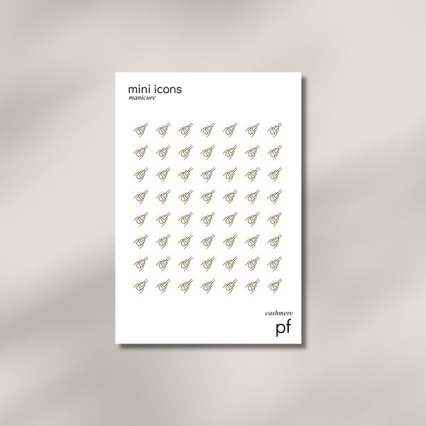 Mini Icons - Manicure