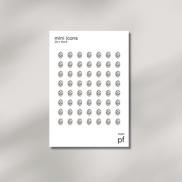 Mini Icons - Face Mask