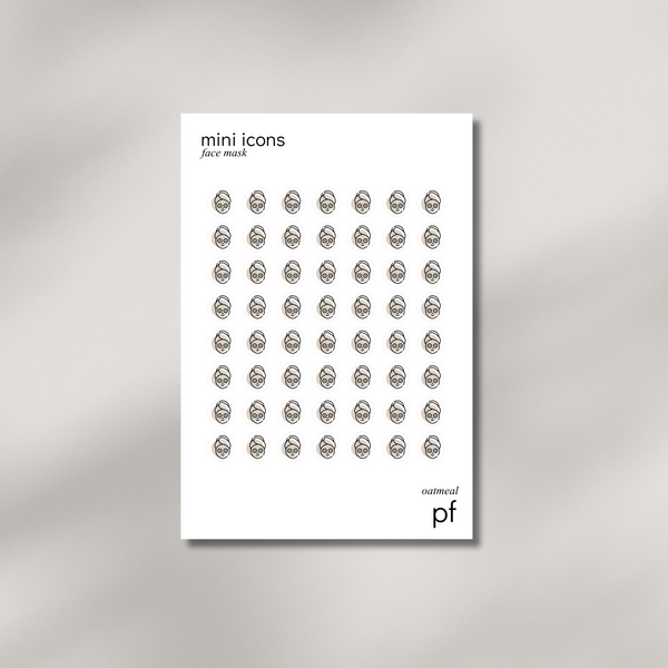 Mini Icons - Face Mask