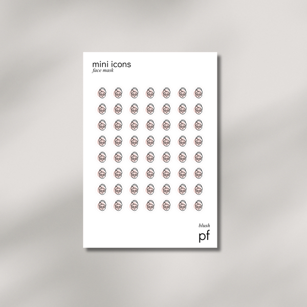 Mini Icons - Face Mask