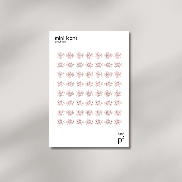 Mini Icons - Grad Cap