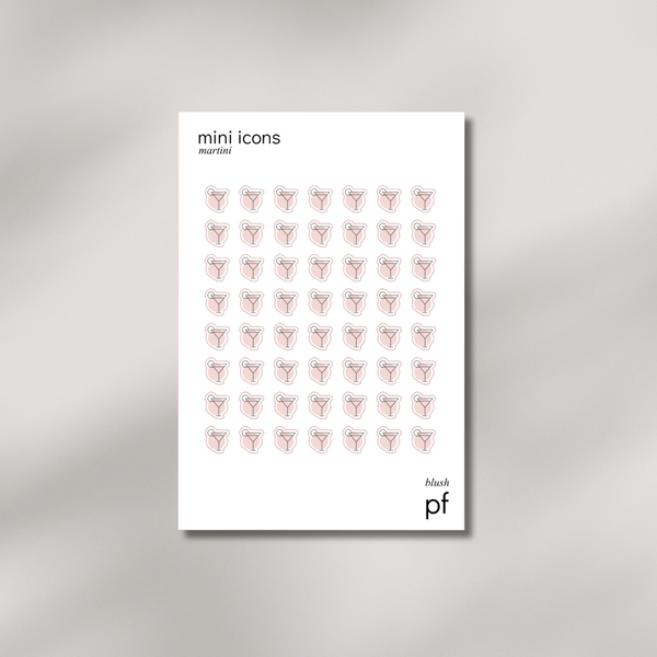 Mini Icons - Martini