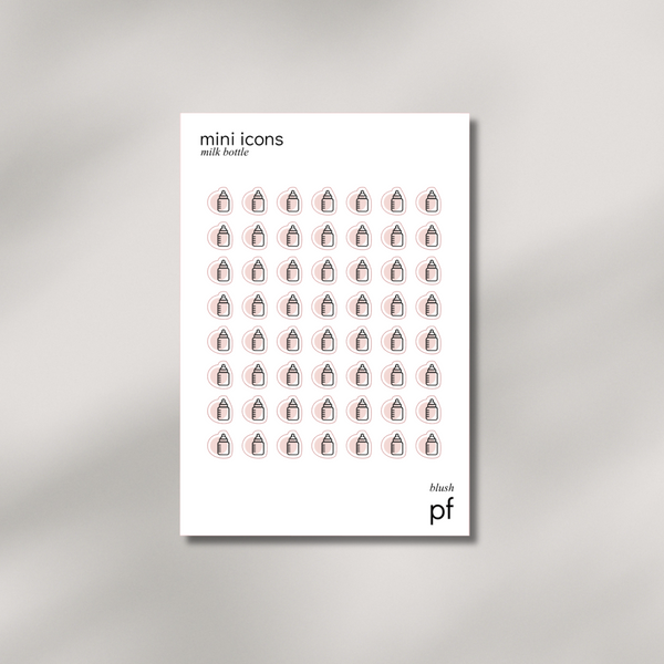 Mini Icons - Milk Bottle