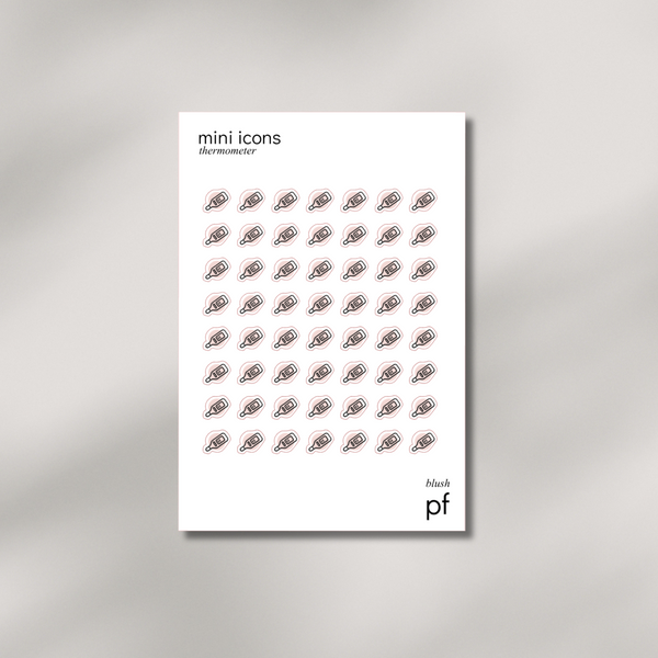Mini Icons - Thermometer