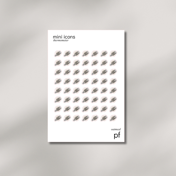 Mini Icons - Thermometer