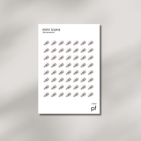 Mini Icons - Thermometer