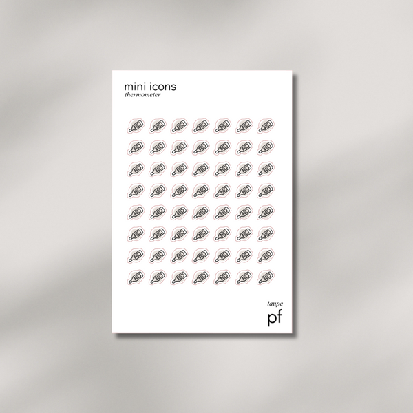 Mini Icons - Thermometer