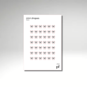 Mini Shapes - Bows