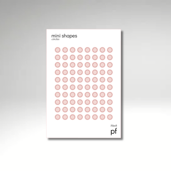 Mini Shapes - Circles