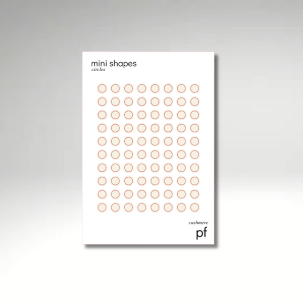 Mini Shapes - Circles