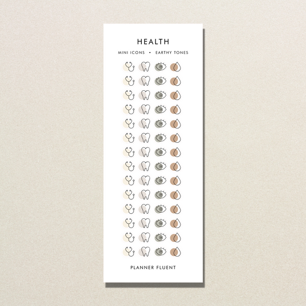 Mini Icons - Health