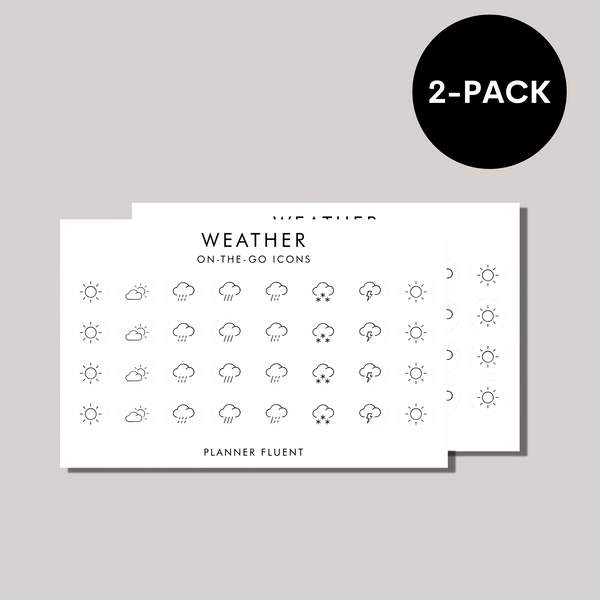 On-the-go Icons - Weather