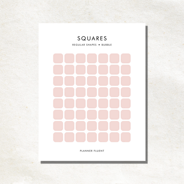 Regular Shapes - Squares